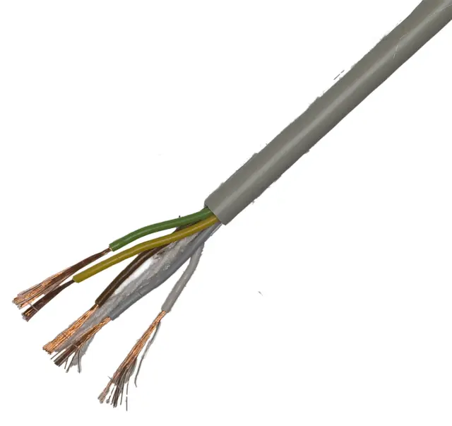 Provodnik, bakarni, LiYY, okrugli, 5 X 0.14mm², sivi, neoklopljeni — šifra 10323 | Kelco