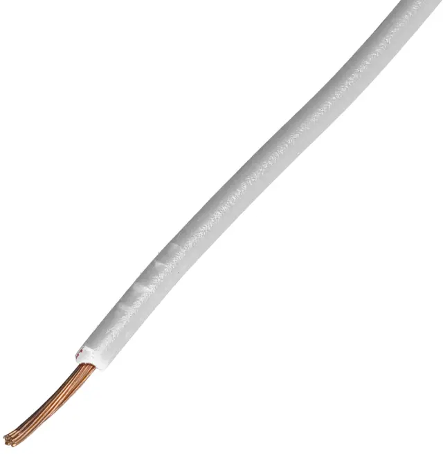 Provodnik, bakarni, PVC, H05V-K, 0.5mm², beli — šifra 11117 | Kelco