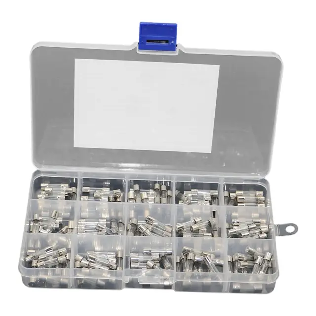 Set osigurača 5X20mm, brzi F, 100mA-20A, 15 X 10 komada — šifra 11221 | Kelco