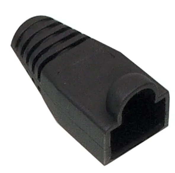 PVC uvodnik za UTP/FTP RJ45 konektore, crni — šifra 11382 | Kelco