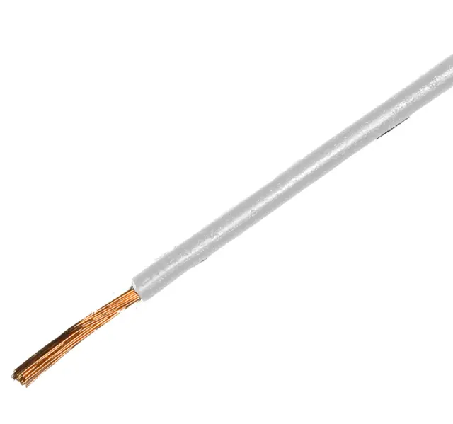 Provodnik, bakarni, PVC, H05V-K, 1.00mm², beli — šifra 11643 | Kelco