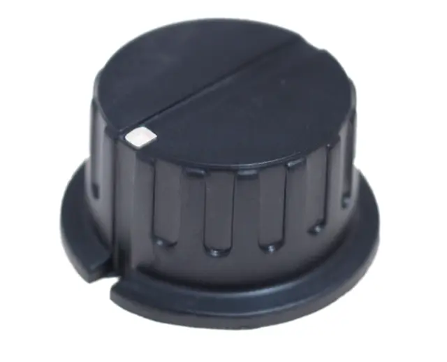 Dugme, plastično, 6mm osovina, r=35mm, h=18mm — šifra 11825 | Kelco