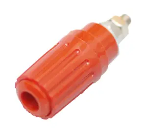 Buksna 4mm, PKI-100, Hirschman, crvena, 35A/(30VAC/60VDC) — šifra 11844 | Kelco