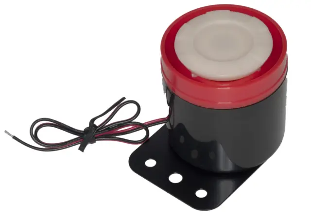 Piezo sirena, zavijajuća, 12V/250mA, 1.5-3.5kHz, 105dB — šifra 12116 | Kelco