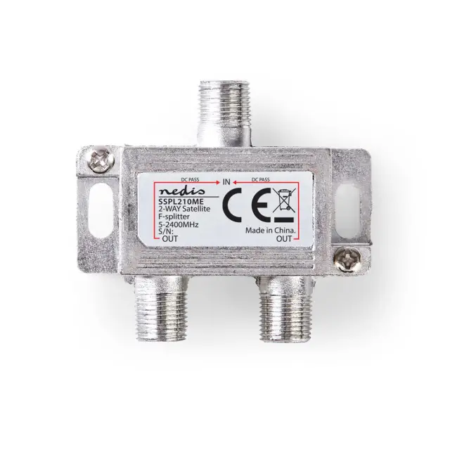Adapter, F-spliter, dvostruki, 2250MHz — šifra 12355 | Kelco