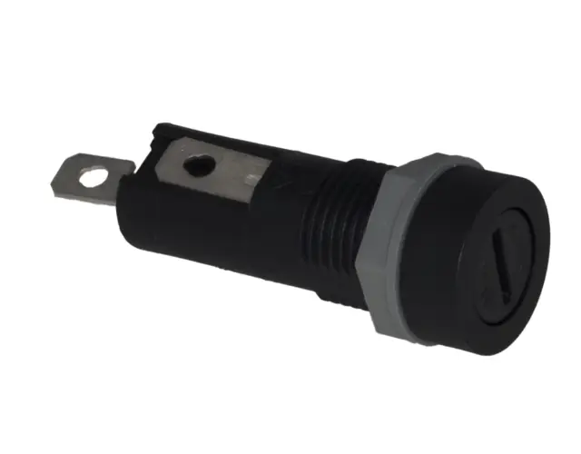 Kućište osigurača, 5x20mm, bajonet, 10A — šifra 12473 | Kelco