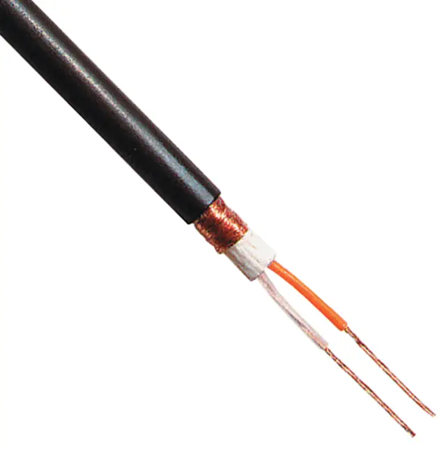 Provodnik, mikrofonski, 2 X 0.25mm², Tasker, ekstra FLEX, PVC omotač 6mm, čist bakarni provodnik — šifra 12809 | Kelco