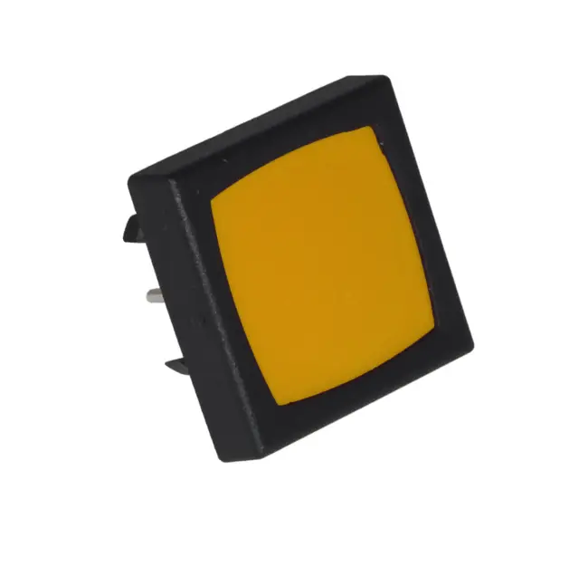 Taster, kvadratni, žuti, 48V/125mA,Schurter — šifra 13394 | Kelco