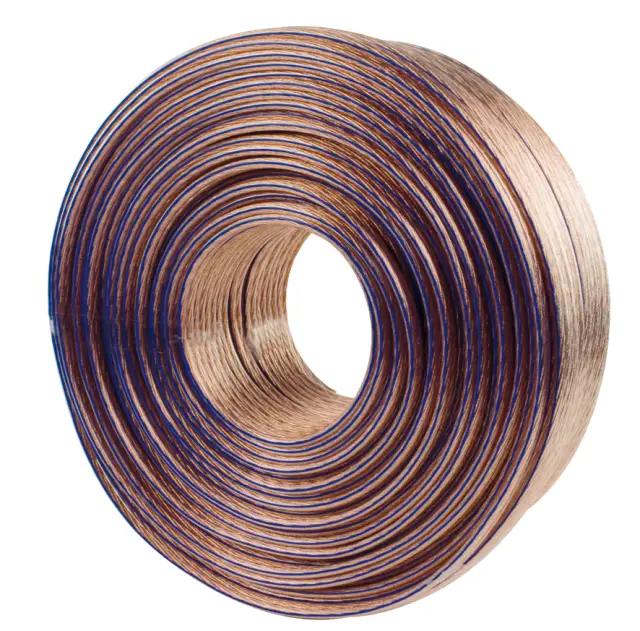 Provodnik za zvučnike, providni, FLEX, 2 X 4.0mm², CCA (bakrom obložen aluminijum) — šifra 13711 | Kelco