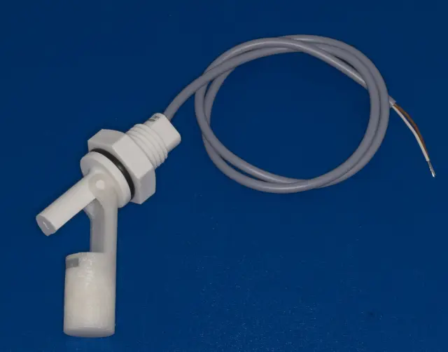 Reed senzor, za tečnost, horizontalni, 0.5A/200VDC, 1 x ON, 10W — šifra 13777 | Kelco