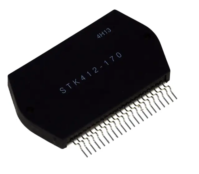 AUDIO POWER AMPLIFIER, 2 X 180W/4Ω, 77V, THD=0.8%, HYBRID — šifra 13796 | Kelco