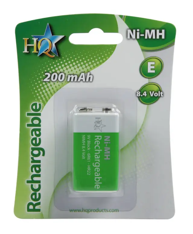 NIMH akumulator, 8.4V, 250mAh, 6LF22/LR22/R22 — šifra 14368 | Kelco — slika 2