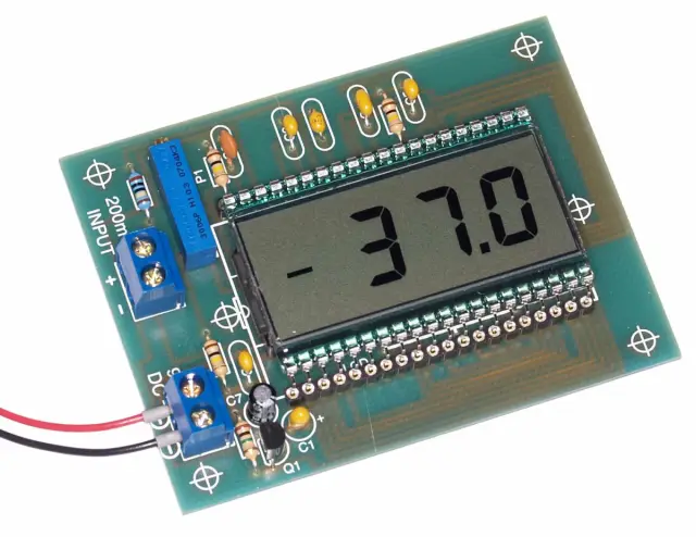 RK 3268 LCD Voltmetar — šifra 14658 | Kelco