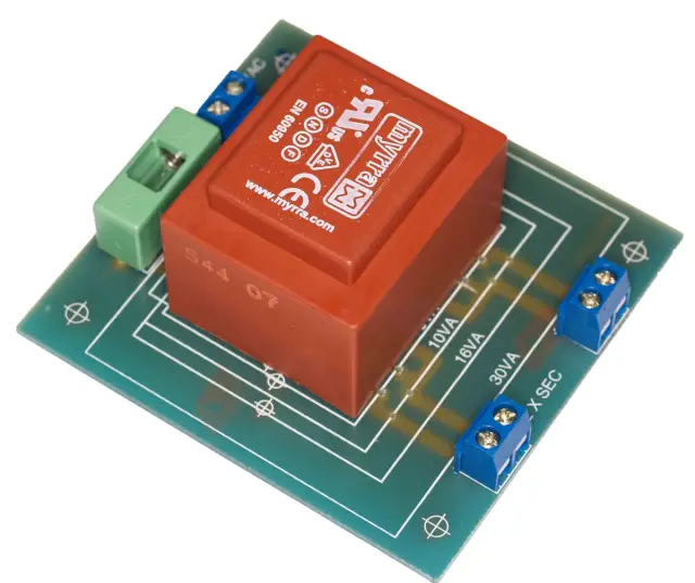 RK 3222 PCB za montažu print trafoa sa dvostrukim sekundarom — šifra 14887 | Kelco