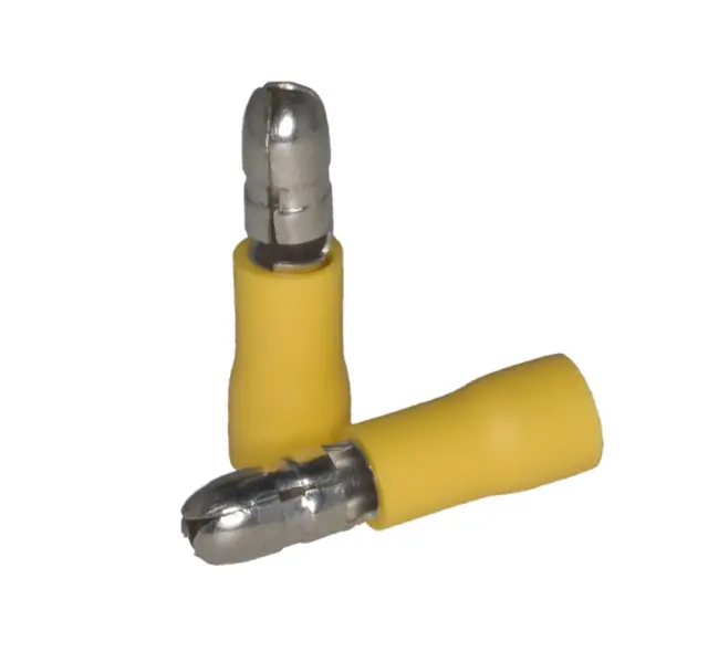 Flah, bulet, muški, žuti, 4mm — šifra 15190 | Kelco