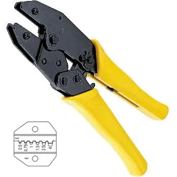 Klešta za hilzne, DIN 0.5/0.75/1.0/1.5/2.5/4mm2 — šifra 15460 | Kelco