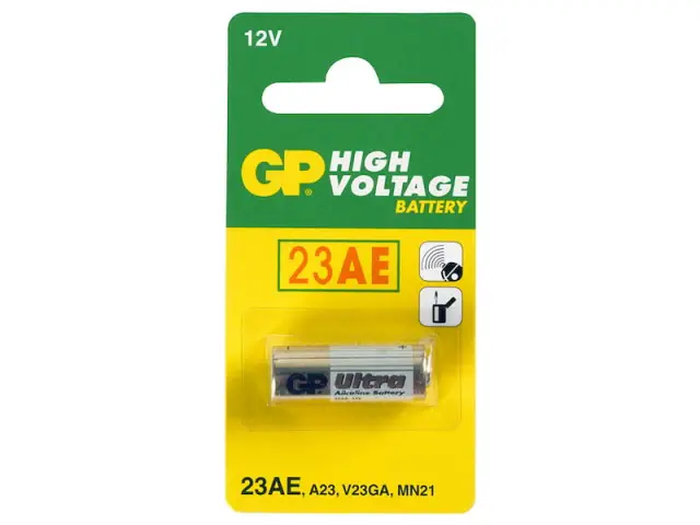 Baterija, alkalna, 12V, 55mAh, LR23/8LR23/23A/V23A — šifra 15688 | Kelco