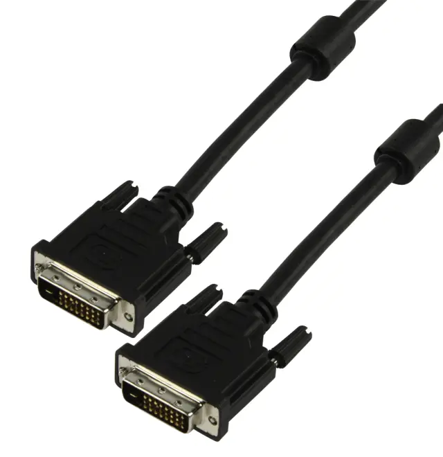 Kabl, DVI-D 24+1 pin, muški/muški sa feritom, 2 metara, bakarni provodnik, max. rezolucija 2560x1600 — šifra 15739 | Kelco