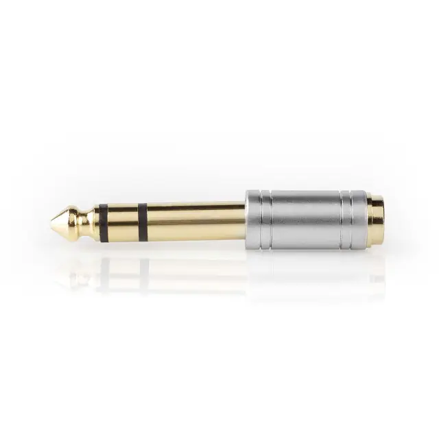 Adapter, 6.3 muški-3.5 ženski Stereo, profesionalni — šifra 15842 | Kelco