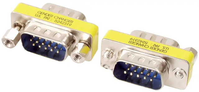 MINI ADAPTER HD15M/HD15M — šifra 15991 | Kelco