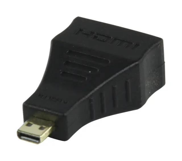 Adapter, HDMI ženski na MICRO HDMI muški 19 pina — šifra 16100 | Kelco
