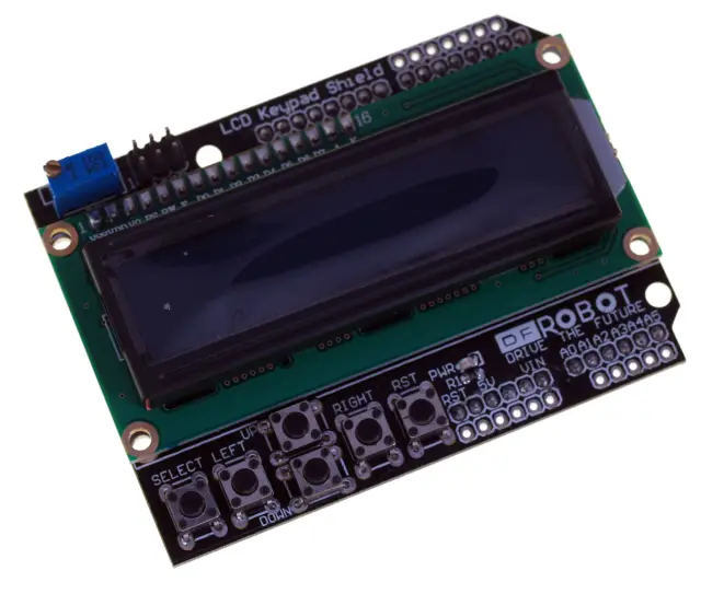 LCD Keypad Shield for Arduino — šifra 16112 | Kelco