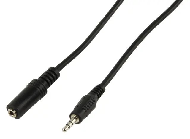 Kabl, Stereo muški 3.5mm na Stereo ženski 3.5mm, 5 metara — šifra 16195 | Kelco