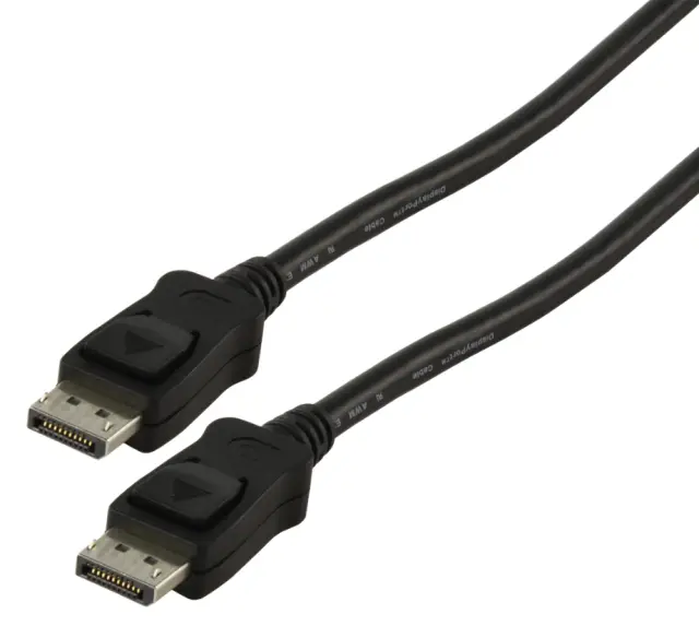Kabl, DISPLAY PORT 1.2 muški na muški, bakarni provodnik, 21.6Gbps, 1080p/120Hz, 4K/60Hz, 2.0 metra — šifra 16274 | Kelco