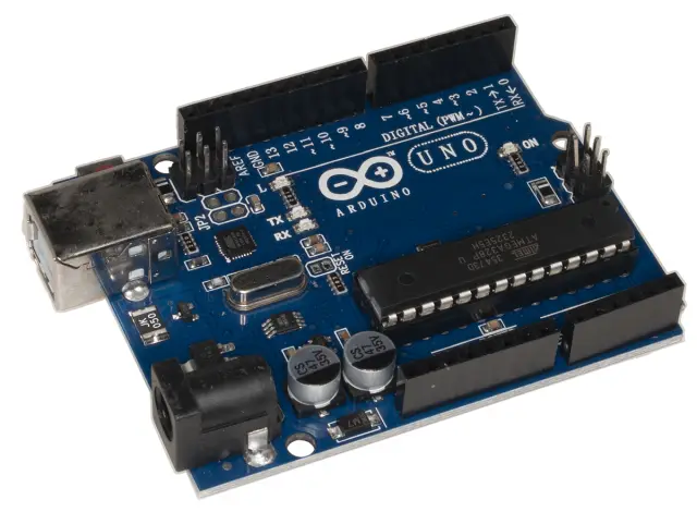 Arduino compatible UNO R3, ATMEGA328P, komunikacija preko ATMEGA16U2, bez USB kabla — šifra 16351 | Kelco