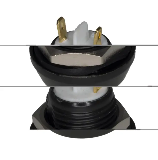 Minijaturni taster, 2A, IP65, oranž — šifra 16748 | Kelco — slika 2