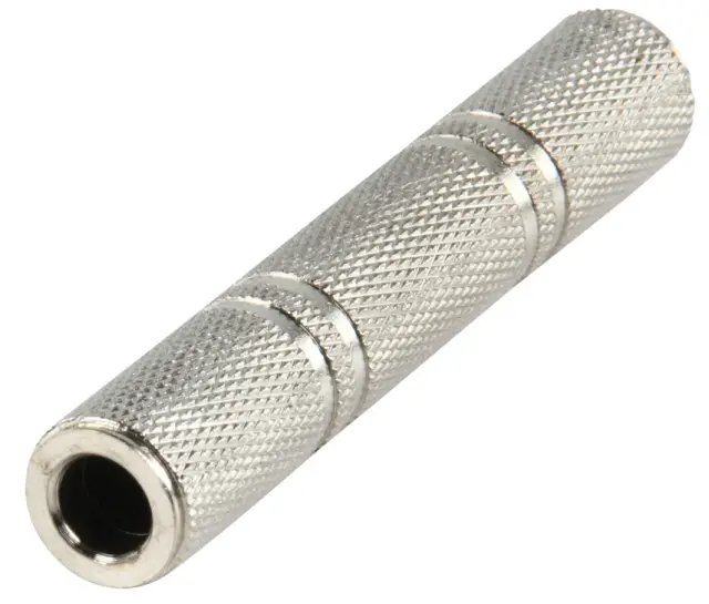 Adapter, ženski 6.3mm na ženski 6.3mm, stereo — šifra 16769 | Kelco