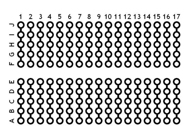 Protobord, mini, 170 tačaka, plavi — šifra 16887 | Kelco — slika 2