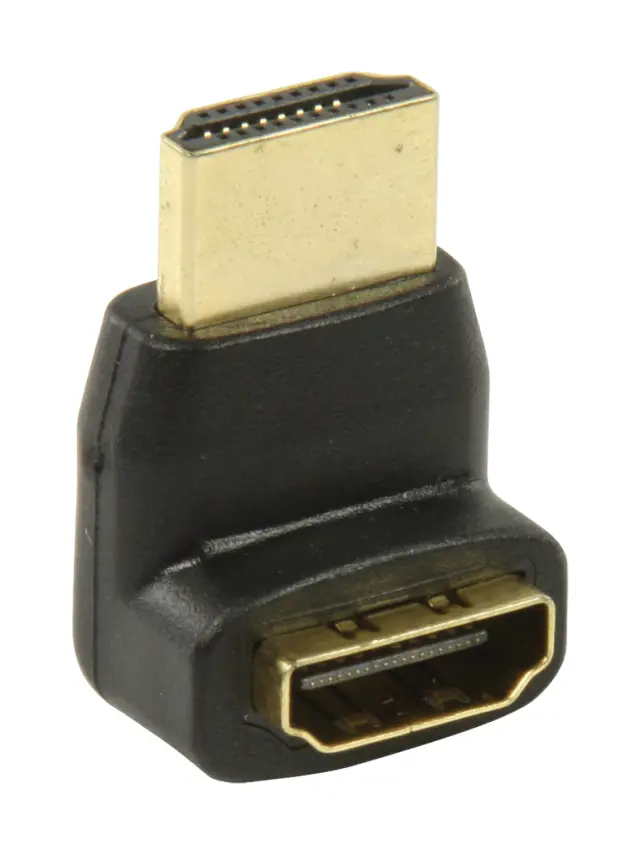 Adapter, HDMI muški na HDMI ženski pod uglom od 270° — šifra 16902 | Kelco — slika 2