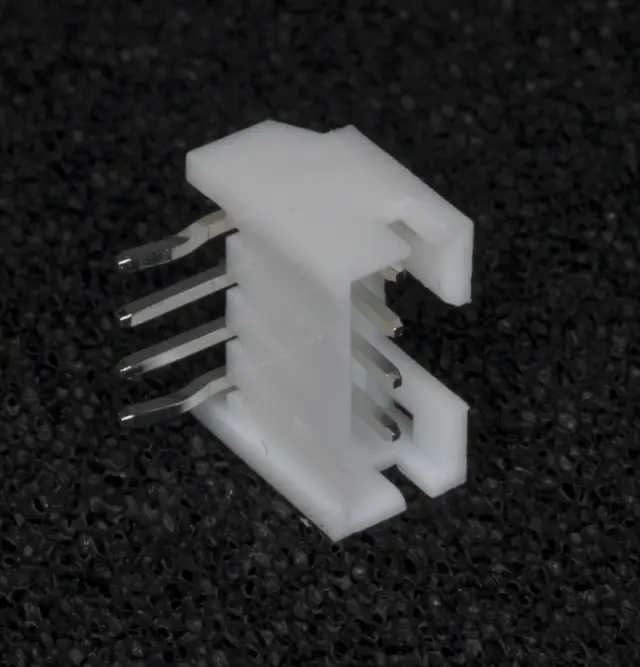 Konektor, JST, muški za PCB, pod uglom od 90°, 4-pina, RM2.0mm — šifra 16980 | Kelco — slika 2
