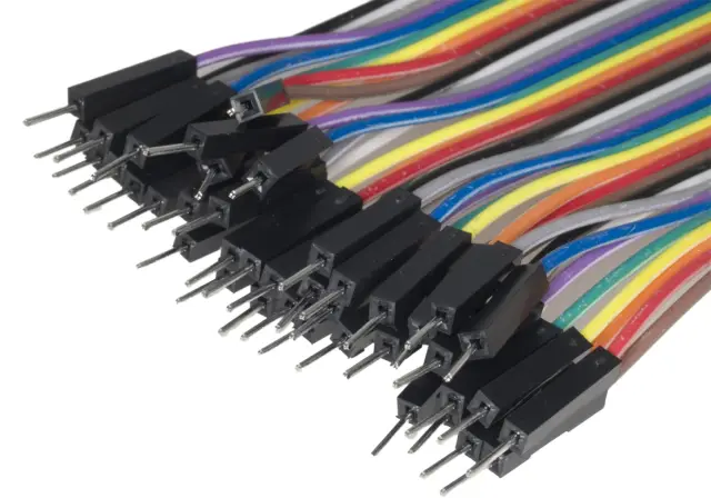 Kabl, 40 x 1 Pin, muški na muški, Dupont/CG konektor, 30cm dužine — šifra 17123 | Kelco — slika 2