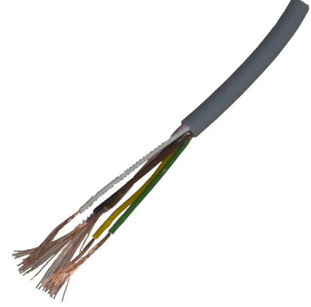 Provodnik, bakarni, LiYY, okrugli, 6 X 0.25mm², sivi, neoklopljeni — šifra 17192 | Kelco