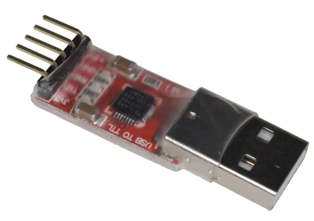 USB TO TTL serial conversion, CP2102 module, 5 pinova — šifra 17203 | Kelco