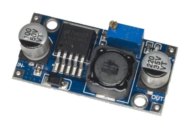 DC/DC konvertor LM2596S, 3A, 150kHz, Ulaz 4.5-28V, Izlaz 0.8-20V, Eff 96%, step down — šifra 17227 | Kelco