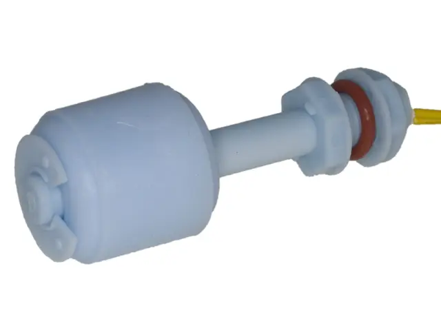 Reed senzor, za tečnost, vertikalni, 0.5A/250VDC, 1 x ON, M16 — šifra 17277 | Kelco