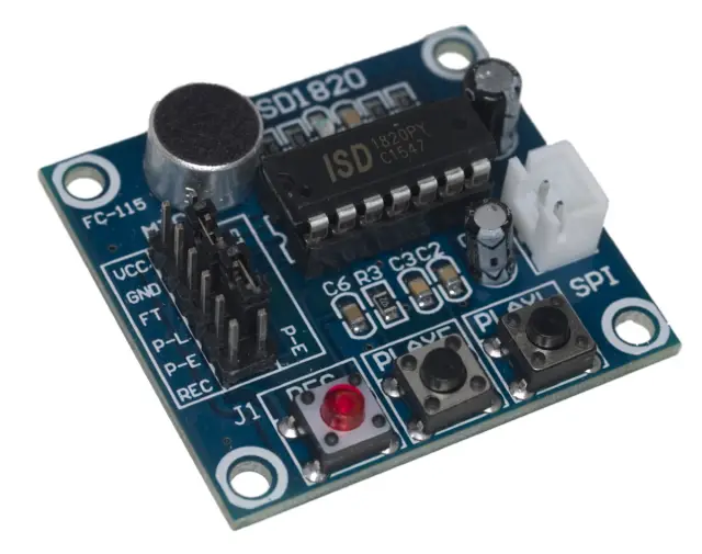 ISD1820 Voice recorder module — šifra 17376 | Kelco