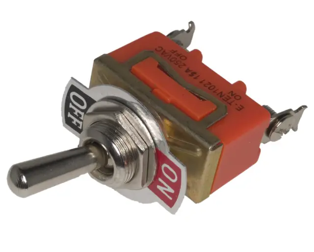E-TEN1021 2-Pin SPST 2 Terminal G109 ON-OFF 15A 250V To, , , , , mm — šifra 17676 | Kelco