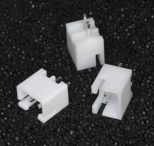 Konektor, XH2.54, muški, za PCB, 2-pina, 180°, RM2.54mm, 250V/3A AC/DC — šifra 17690 | Kelco