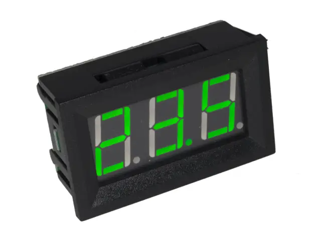 LED termometar, zeleni, 5-12V DC, sa sondom, -50...+110°C — šifra 17792 | Kelco