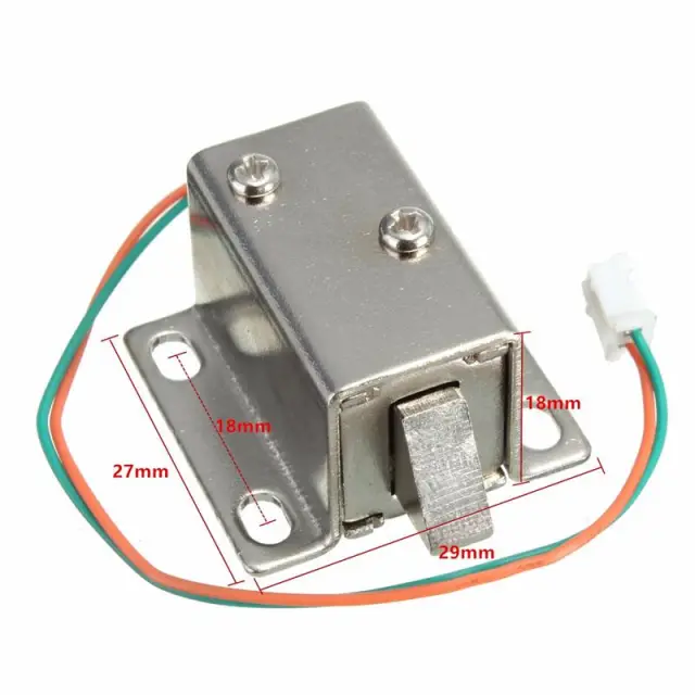 Bravica, električna, 12V/350mA, 27X29X18mm — šifra 17919 | Kelco — slika 2