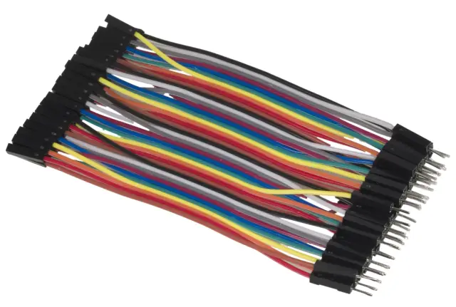Kabl, 40 x 1 Pin, muški na ženski, Dupont/CG konektor, 10cm dužine — šifra 17970 | Kelco