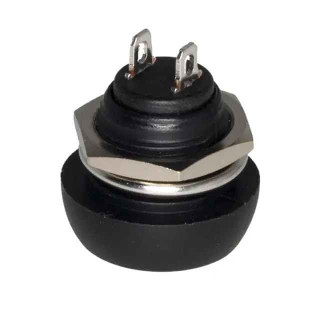 Taster, prečnik rupe za montažu 12mm, 12V/1A, vodootporan, zeleni — šifra 18158 | Kelco — slika 2