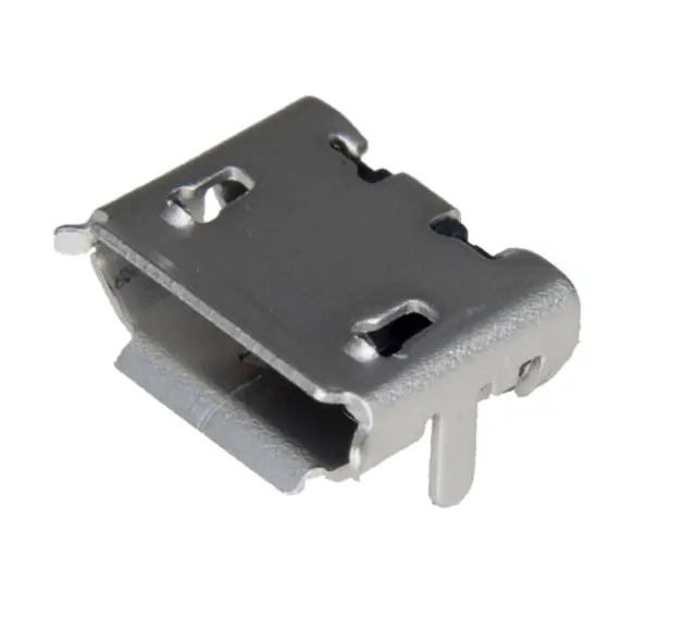G32 Micro USB 5pin Long Pin Jack Female Socket Connector OX Horn Curly Mouth for Tail Charging — šifra 18177 | Kelco