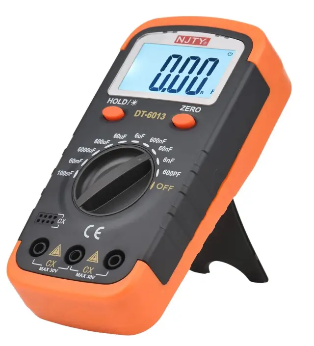 Kapacitometar, 2pF - 100,000µF, LCD 65x41mm — šifra 18220 | Kelco