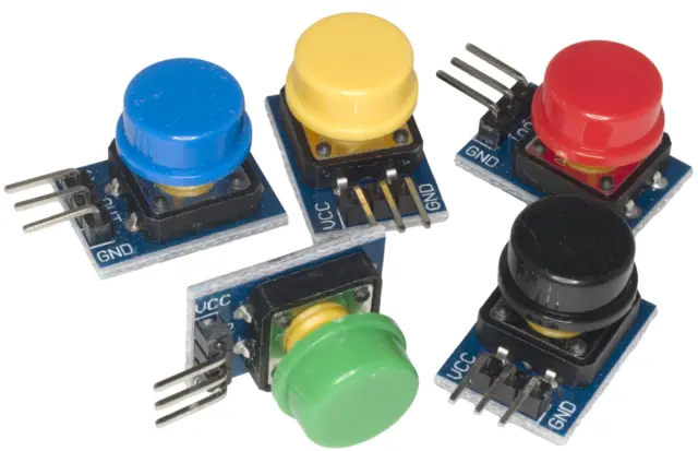 12X12MM Big key module Big button module Light touch switch module with hat High level output for ar — šifra 18281 | Kelco