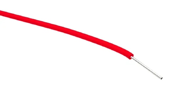 Provodnik, bakarni, YV 1.0mm, puna žica, PVC izolacija, crvena — šifra 18295 | Kelco